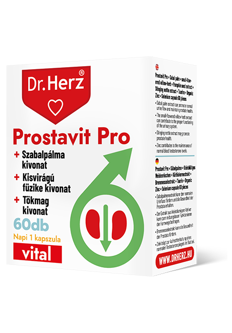 DR Herz Prostavit Pro 60 Db Kapszula Dr Herz